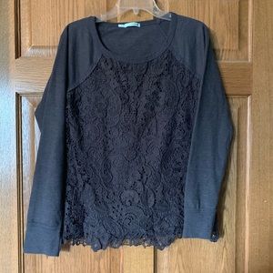 Lacey long sleeve top